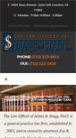 Mobile Screenshot of jamesandstagg.com